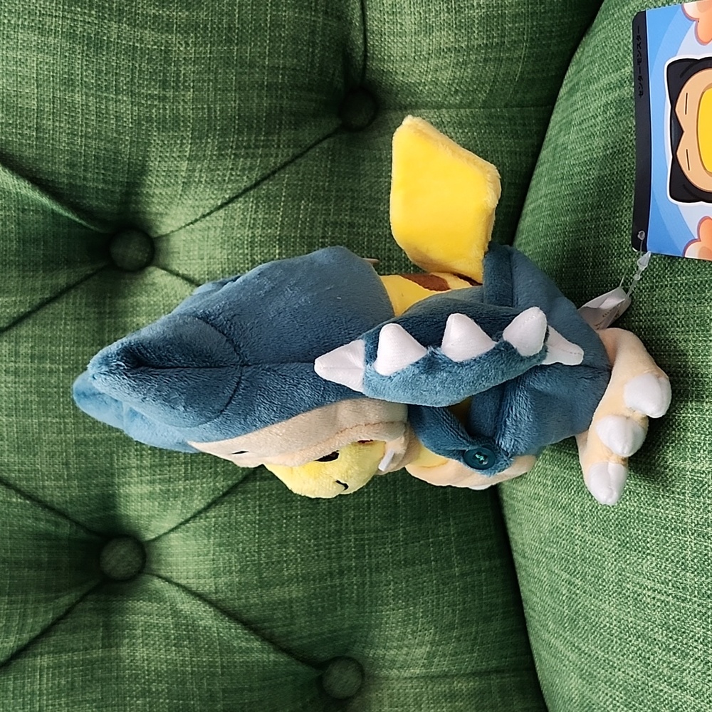 Pokemon Pikachu Dressed as Snorlax Plush - Picture 4 of 7